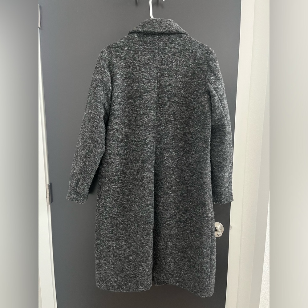 Dynamite Gray Pea Coat - Picture 2 of 5